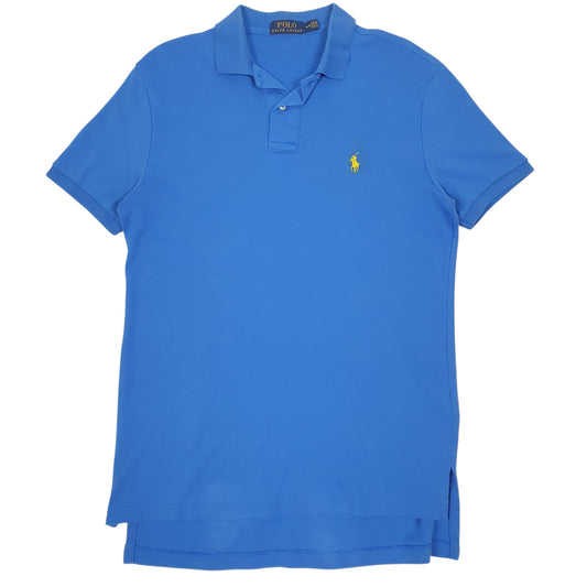 Mens Blue Polo Ralph Lauren Short Sleeve Polo Shirt