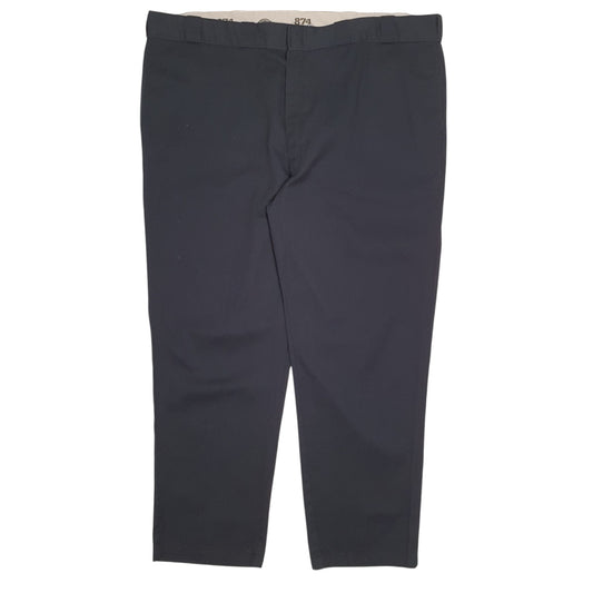 Mens Black Dickies 874 Workwear Chino Trousers
