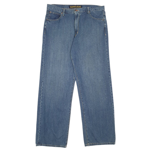 Mens Blue Nautica Casual JeansW38 L34