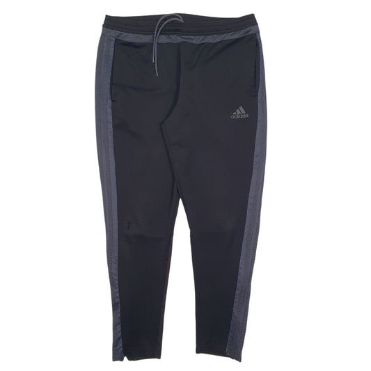 Mens Black Adidas Active Wear Climalite Jogger Trousers