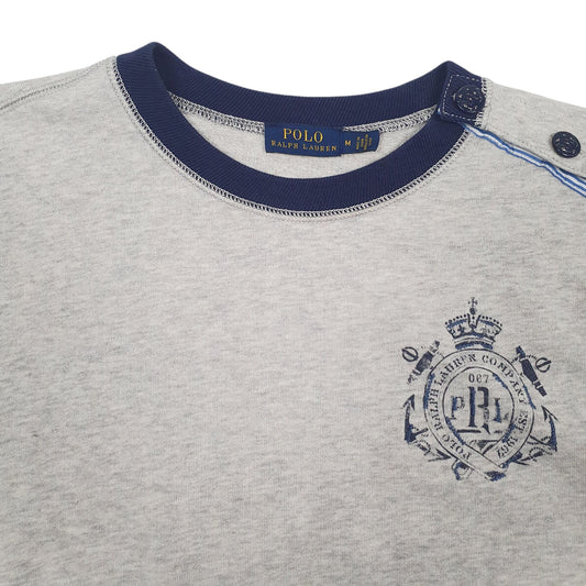 Womens Grey Polo Ralph Lauren Crewneck Jumper