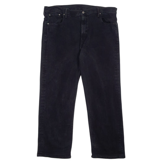 Mens Black Levis 569 JeansW42 L31