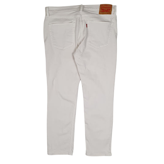Mens White Levis Jeans