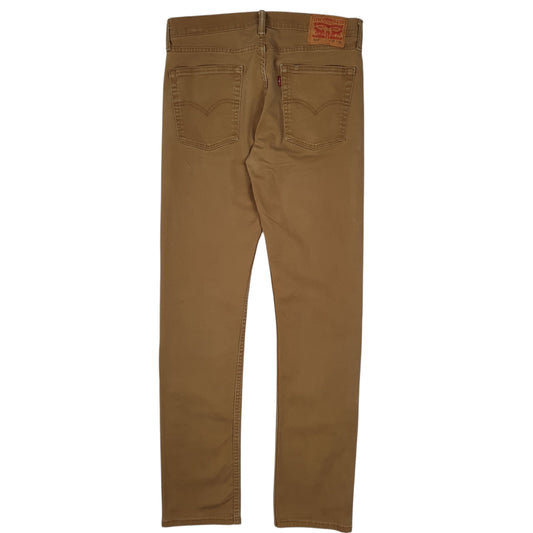 Mens Tan Levis Jeans