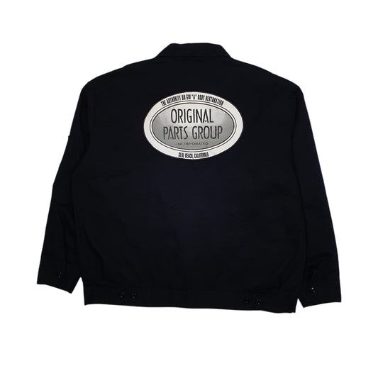 Mens Black Dickies Eisenhower Quilt Lined Coat