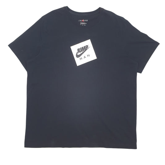 Mens Black Nike Air Jordan. Short Sleeve T Shirt