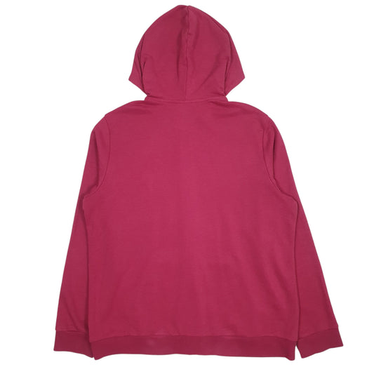 Womens Red Adidas Full Zip Jumper