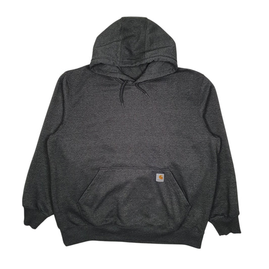 Mens Grey Carhartt Hoodie Jumper