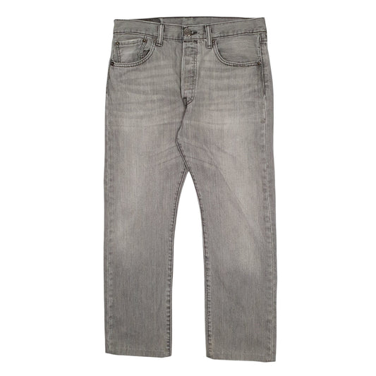 Mens Grey Levis 501 JeansW32 L28
