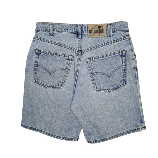 Mens Blue Levis Silver Tab Vintage 90s Made In USA Shorts