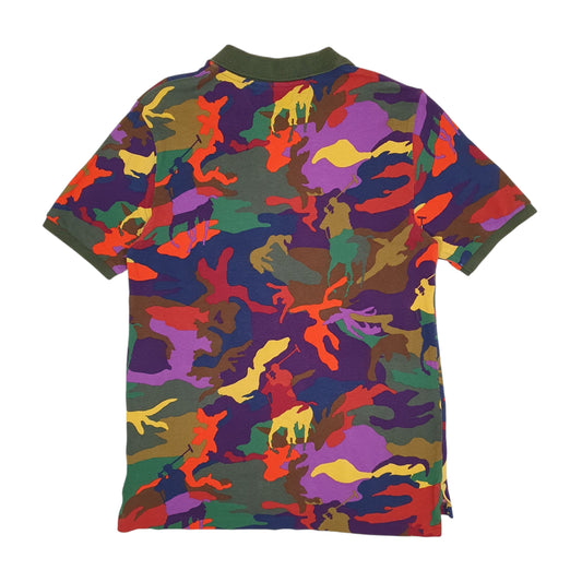 Mens Green Polo Ralph Lauren Camouflage Polo Shirt