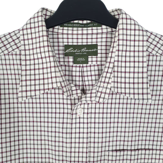 Mens White Eddie Bauer Shirt