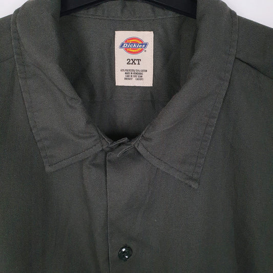 Mens Green Dickies Shirt