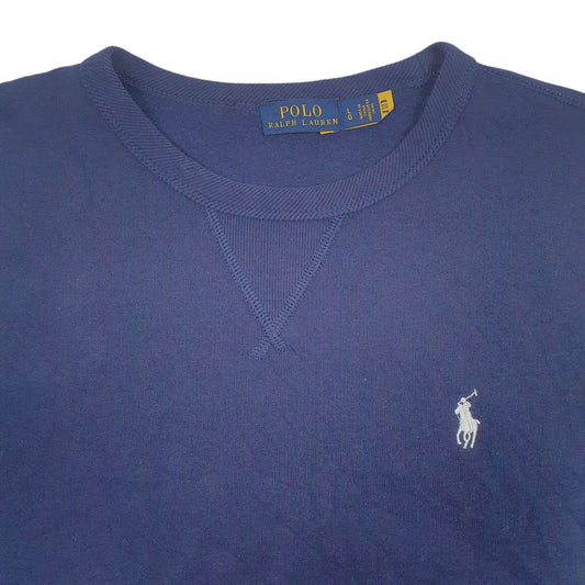 Womens Navy Polo Ralph Lauren Crewneck Jumper