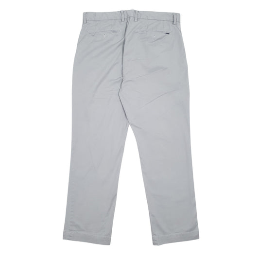 Mens Grey Polo Ralph Lauren Stretch Classic Fit Trousers