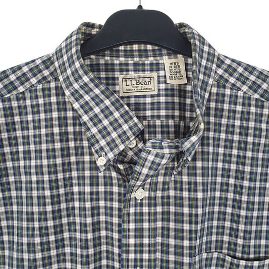 Mens Green L.L.Bean Shirt