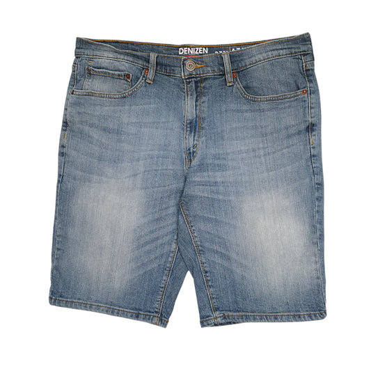 Mens Blue Levis Signature Stretch Denim Shorts
