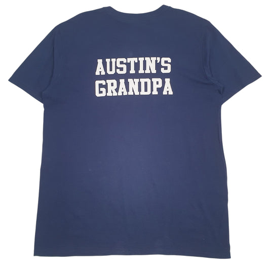 Mens Navy Gildan Grand Ledge T Shirt
