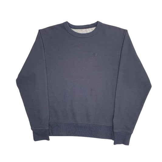 Mens Navy Champion Crewneck Jumper