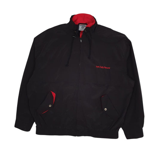 Mens Black Lee Vintage 90s Coat