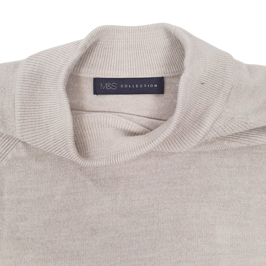 Womens Grey M&S Crewneck Jumper