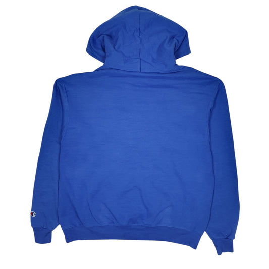 Mens Blue Champion Duke University Hoodie Jumper