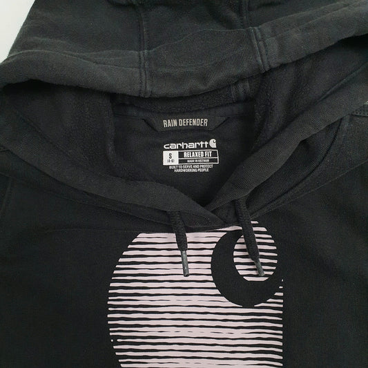 Womens Black Carhartt Hoodie Jumper