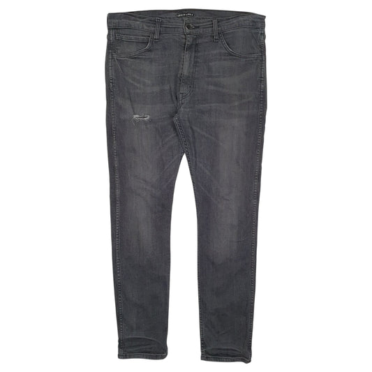 Mens Grey Levis Line 8 JeansW36 L32