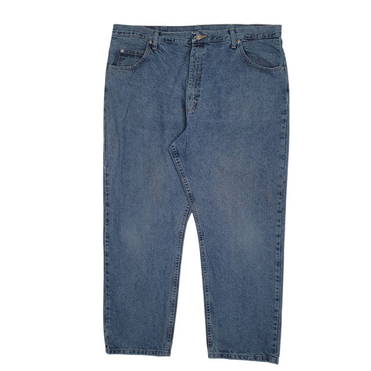 Mens Blue Wrangler Casual JeansW42 L30