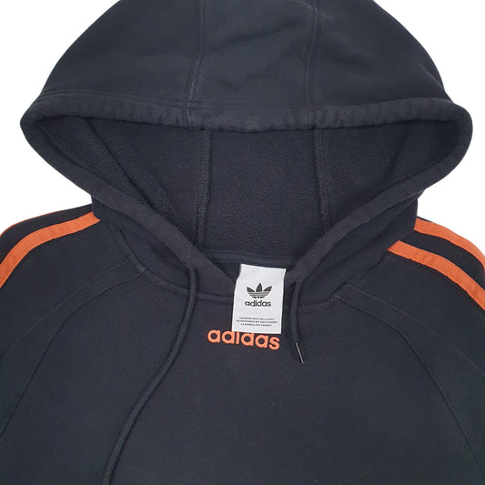 Mens Black Adidas Hoodie Jumper