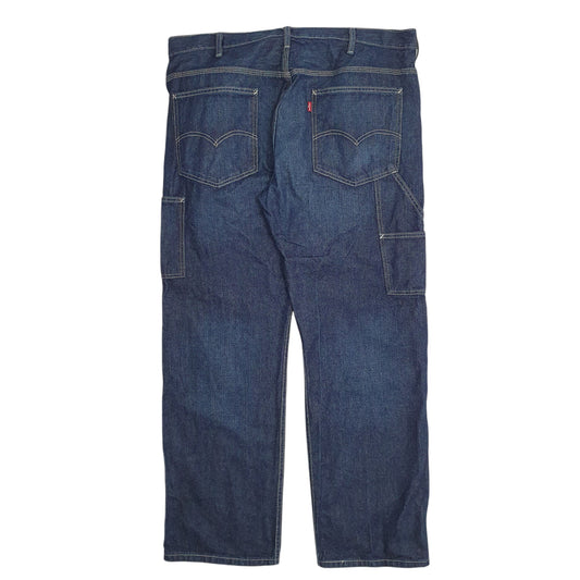 Mens Blue Levis Workwear Jeans