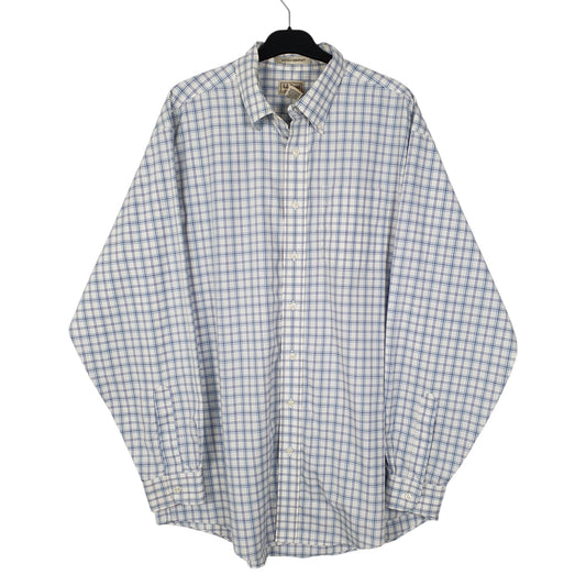 Mens Blue L.L.Bean Long Sleeve Shirt