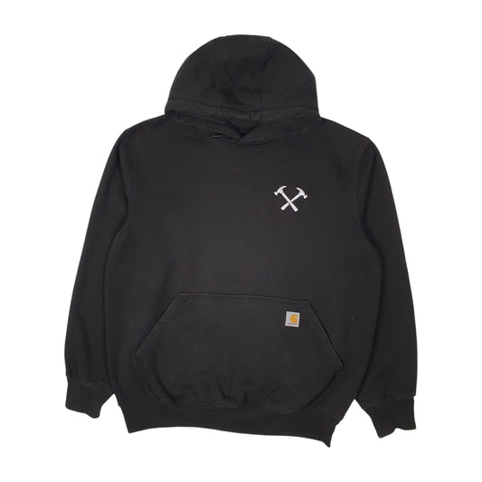 Mens Black Carhartt Southern Moon Hoodie Jumper