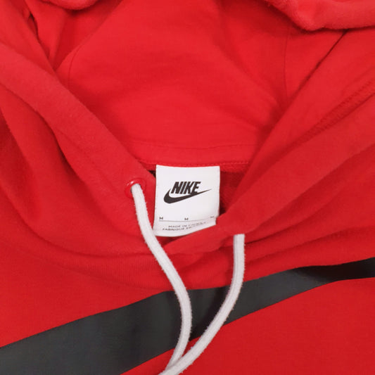 Mens Red Nike Hoodie Jumper