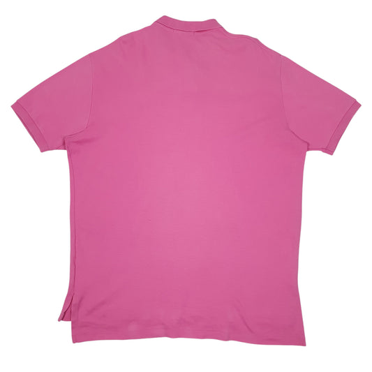 Mens Pink Polo Ralph Lauren Polo Shirt