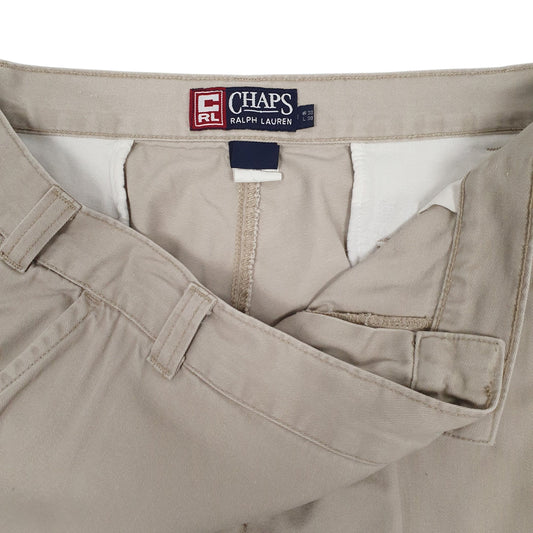 Mens Beige Ralph Lauren Vintage Trousers