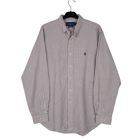 Mens Red Ralph Lauren Long Sleeve Shirt