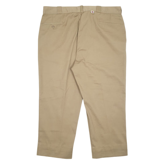 Mens Beige Dickies Workwear Trousers
