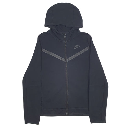 Womens Black Nike Full Zip Jumper