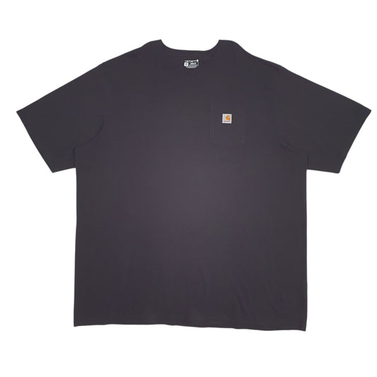 Mens Black Carhartt Short Sleeve T Shirt