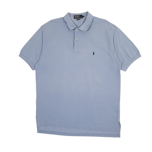 Mens Blue Polo Ralph Lauren Short Sleeve Polo Shirt