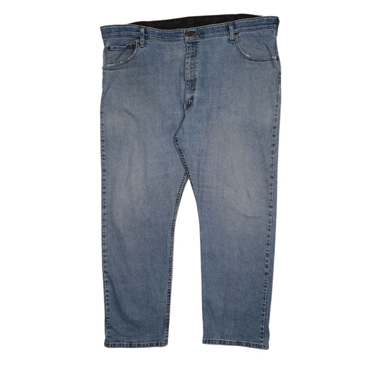 Mens Blue Wrangler Casual JeansW42 L29