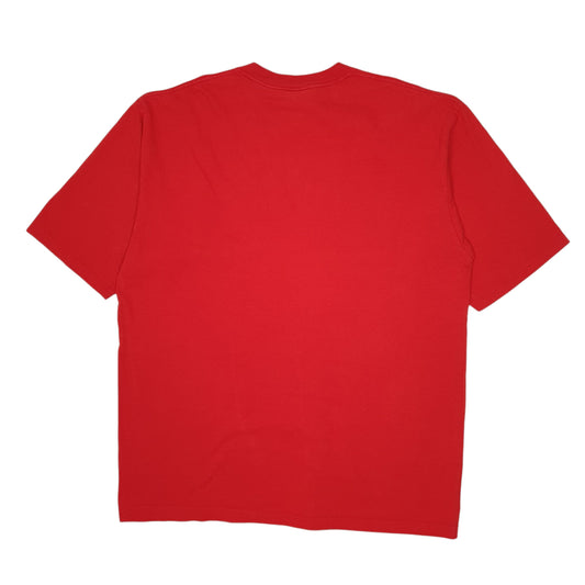 Mens Red Carhartt Vintage 00s K87 T Shirt