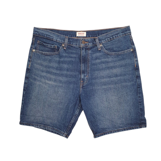 Mens Blue Levis Signature Denim Shorts