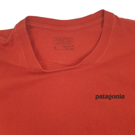 Mens Orange Patagonia T Shirt