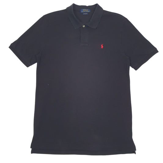 Mens Black Polo Ralph Lauren Short Sleeve Polo Shirt