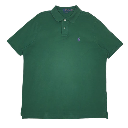 Mens Green Polo Ralph Lauren Short Sleeve Polo Shirt