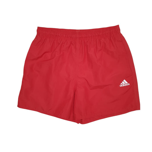 Mens Red Adidas Sport Shorts
