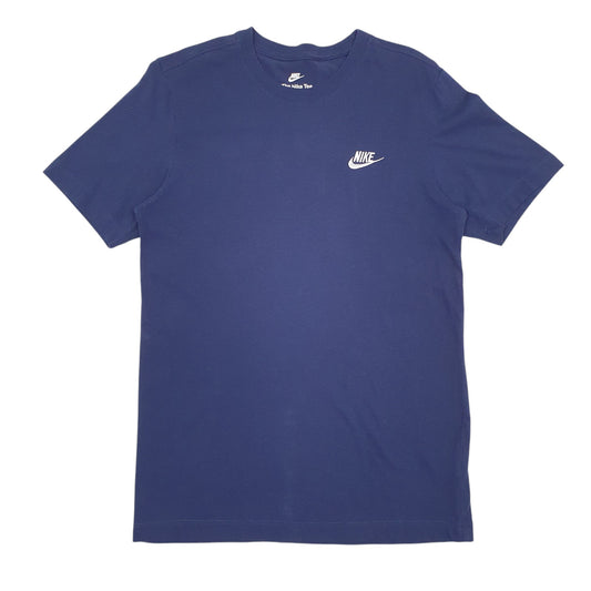 Mens Navy Nike Short Sleeve T Shirt