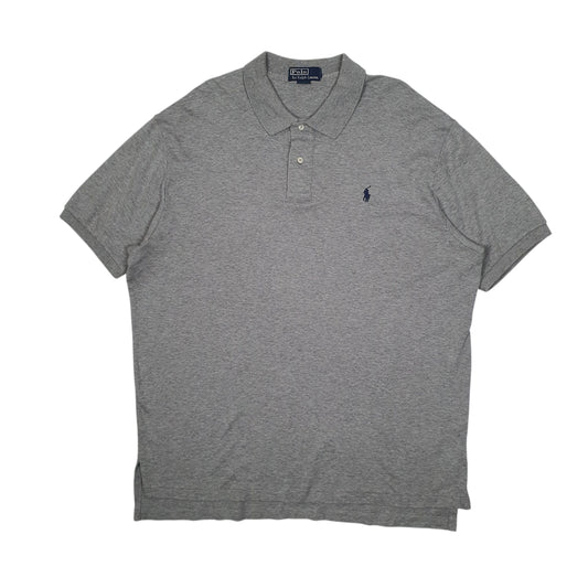Mens Grey Polo Ralph Lauren Short Sleeve Polo Shirt